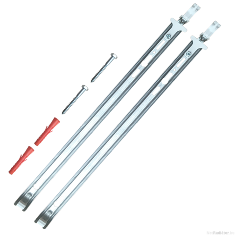 Silver UNI radiátor szelepes 22K 500x1200 Jobb-bal forgatható, beépített szelepes, alsó bekötési pont, ajándék egységcsomag